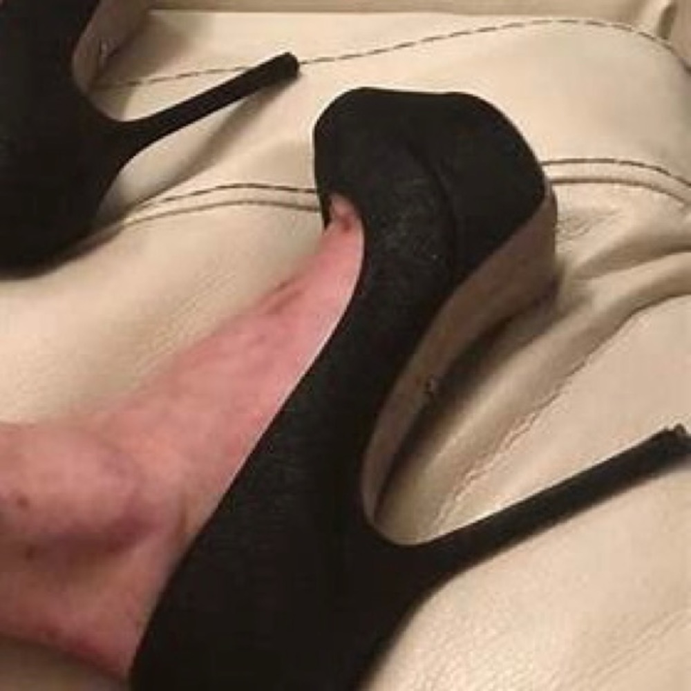 SERGIO ROSSI Leather Open Toe Pumps Sz 40 - Picture 8 of 8